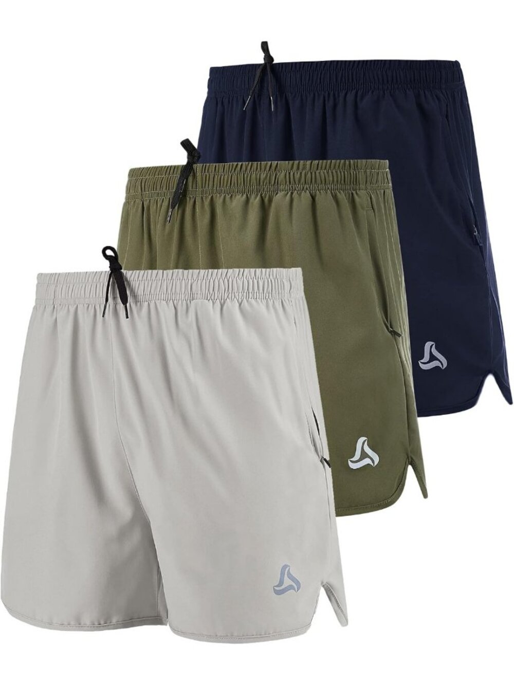Men's 4" Running Shorts - Athletic Workout Gear, Lightweight & Quick-Dry Options